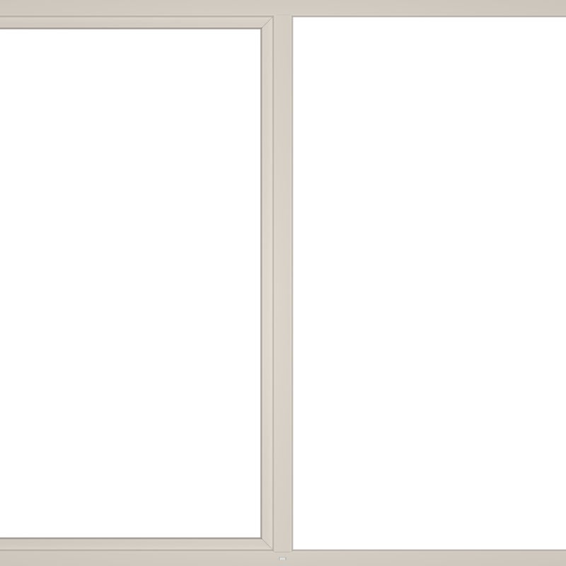 Okno balkonowe przesuwne PCV 3-szybowe MD85 O6 białe 2700x2300 mm prawe