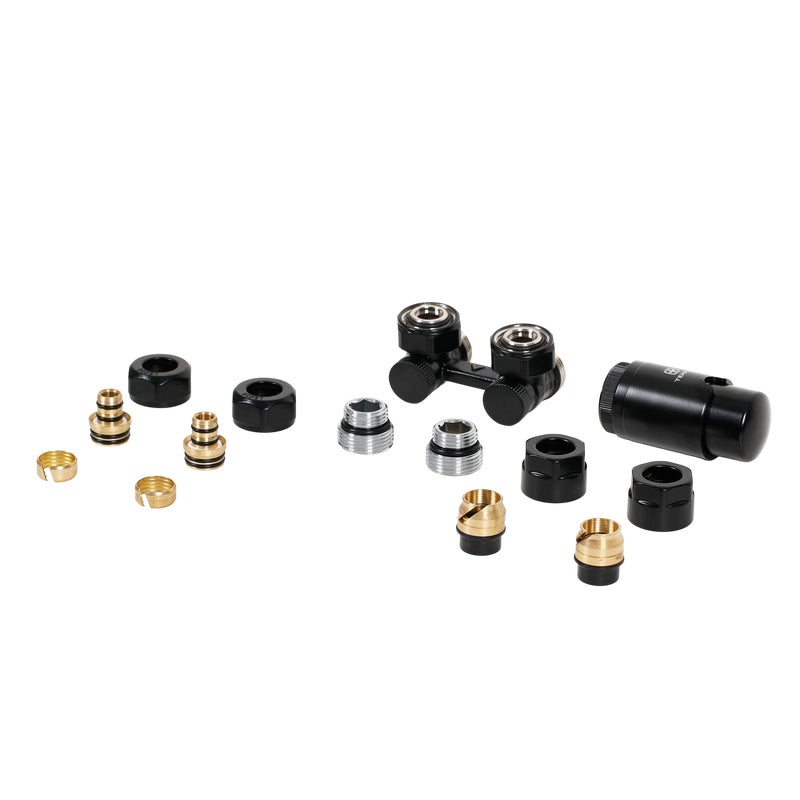 Zestaw termostatyczny KĄTOWY 3/4