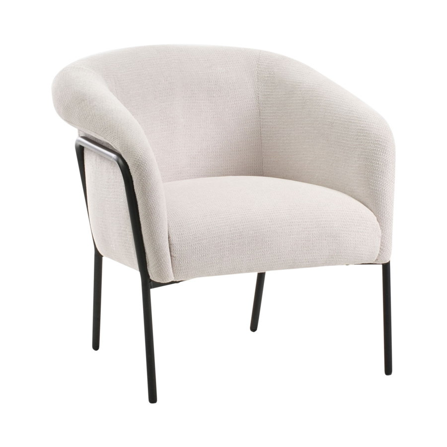 Fotel KROSSEN Jasnobeżowy B629095