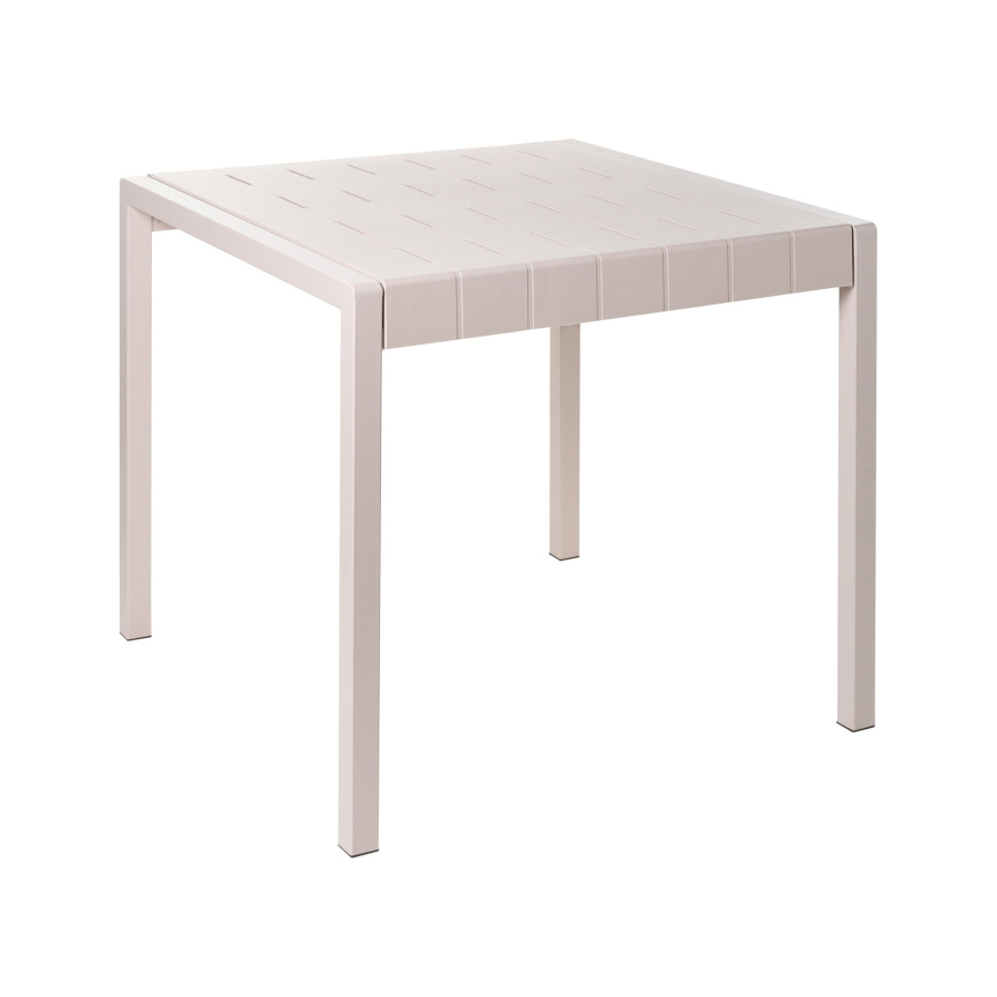 Stół ogrodowy BARTICA 81 cm 84 cm Beżowy B632074