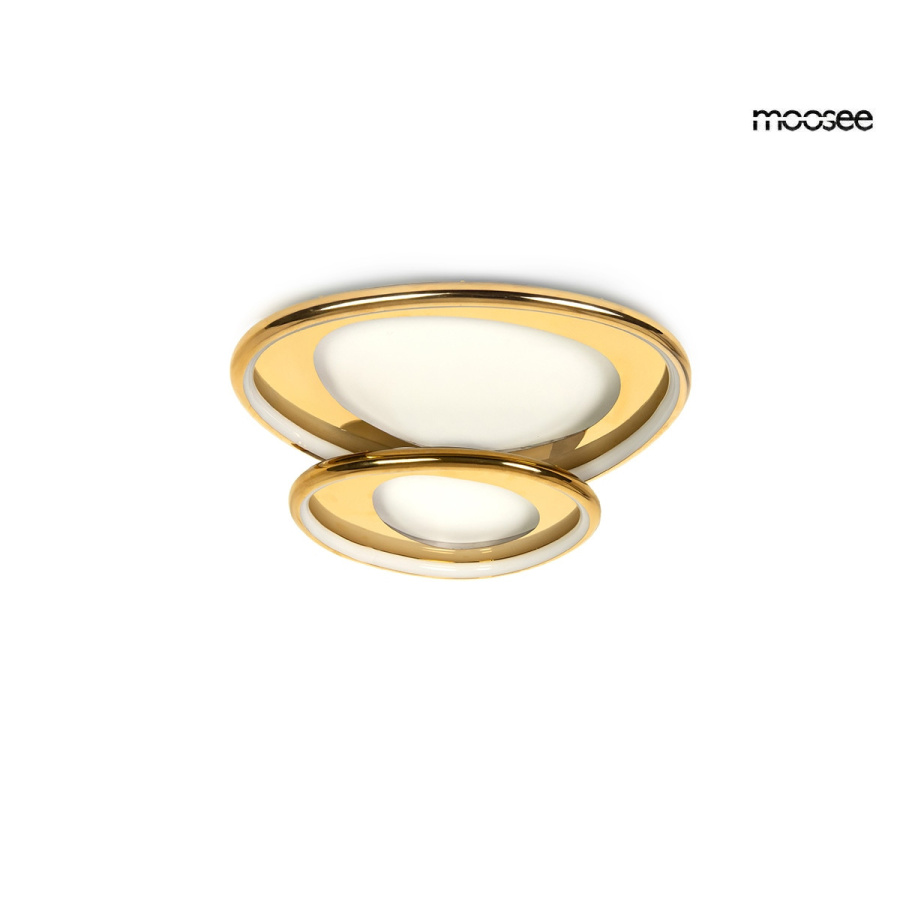 MOOSEE lampa sufitowa / plafon CELL 2 złota MSE1501100509