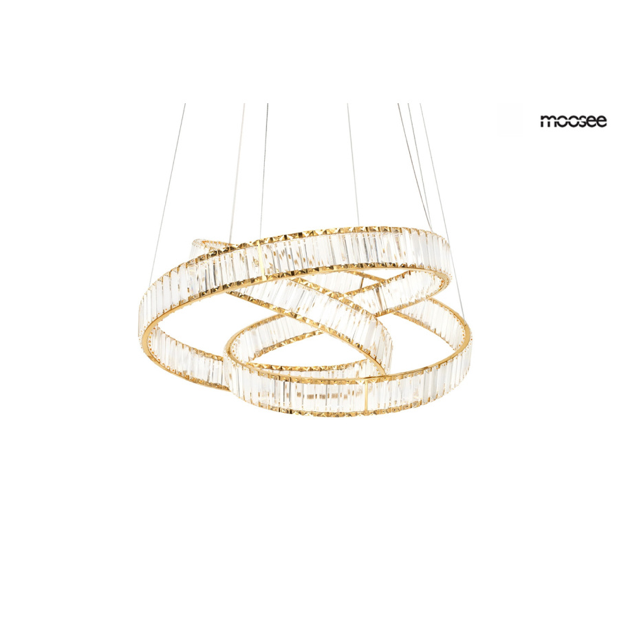 MOOSEE lampa wisząca WAVE 80 złota MSE1501100538