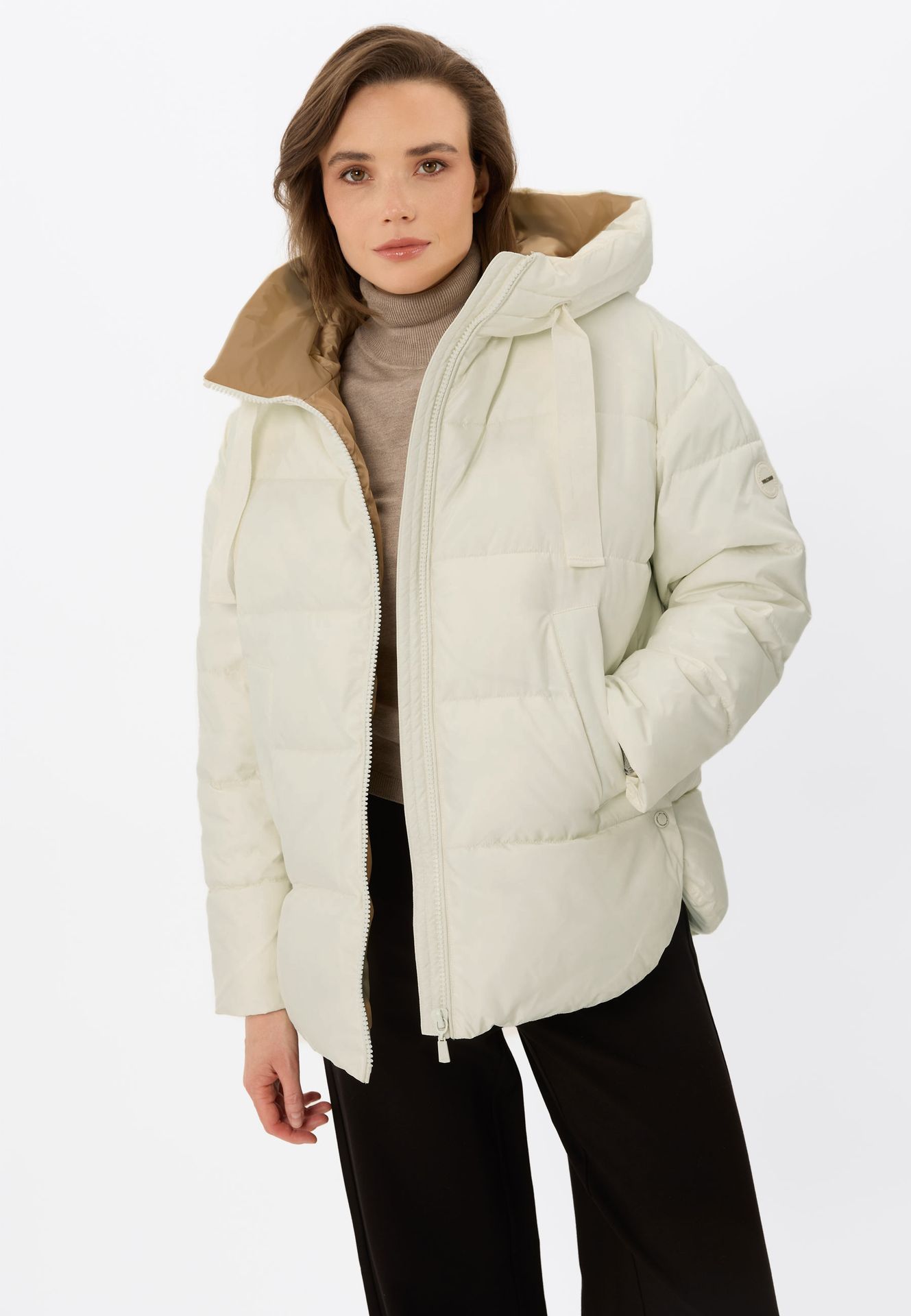 Pikowana kurtka oversize J-LAVEO