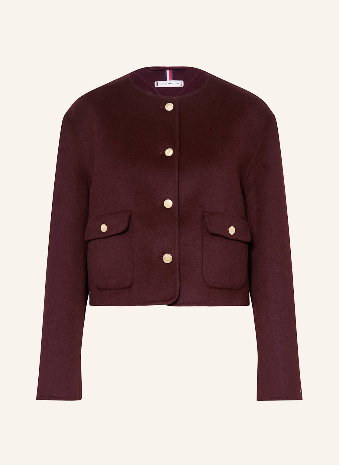Tommy Hilfiger Żakiet Pudełkowy rot