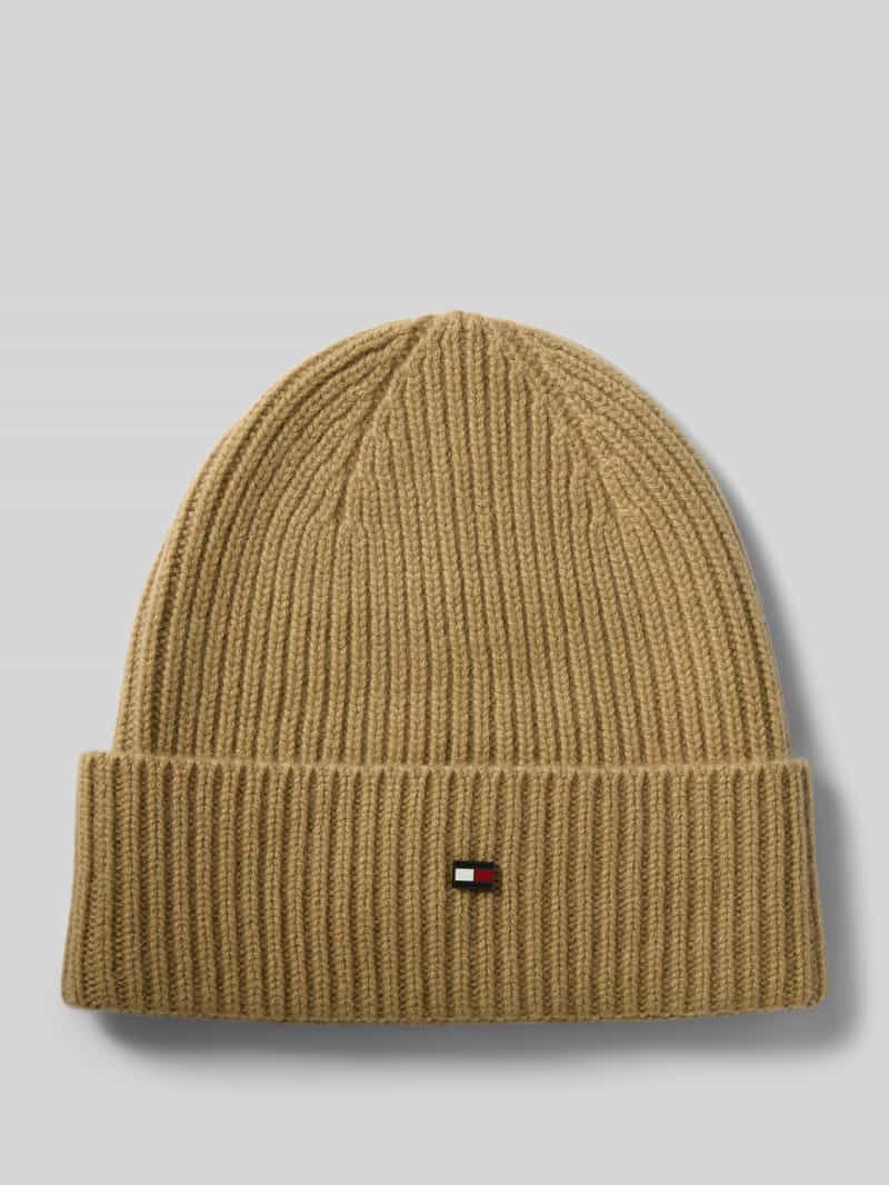 Czapka beanie z czystego kaszmiru