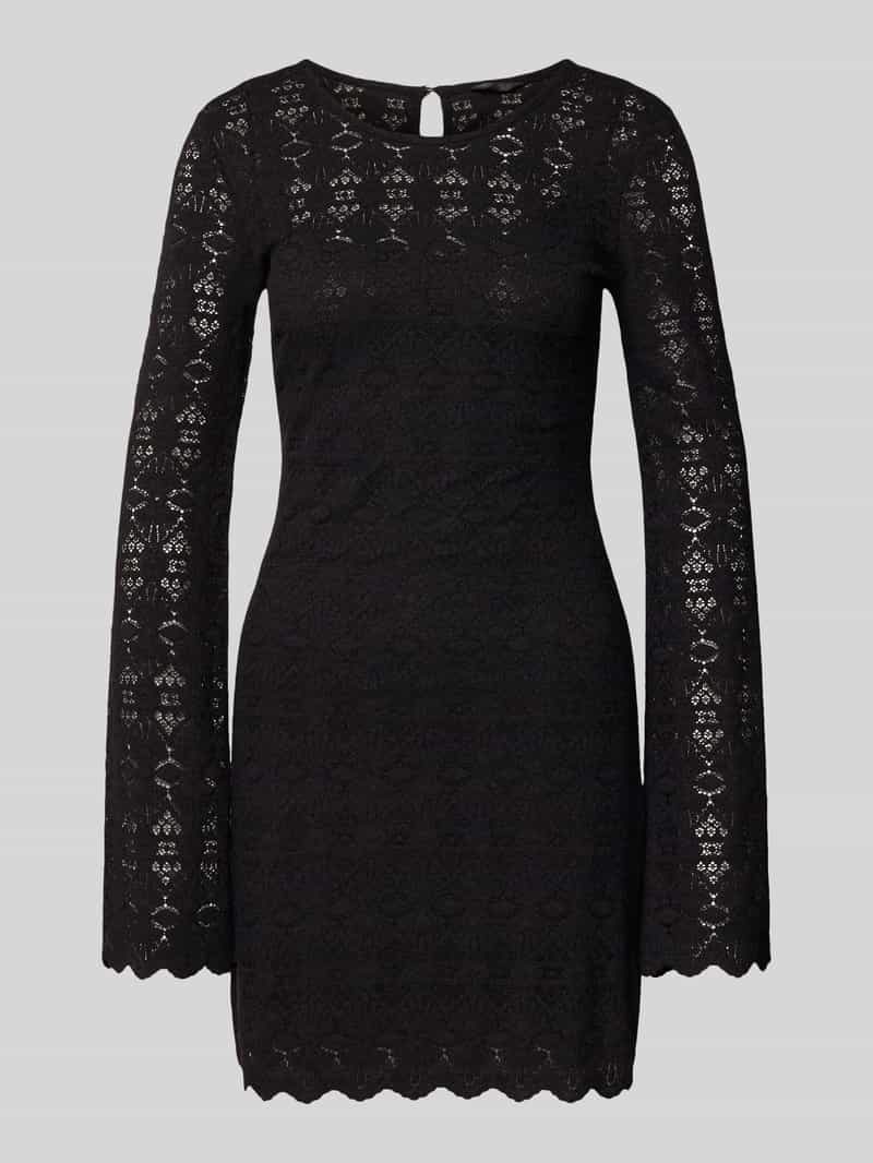 Sukienka mini z rozkloszowanymi rękawami model ‘BRIDGETTE MINI’