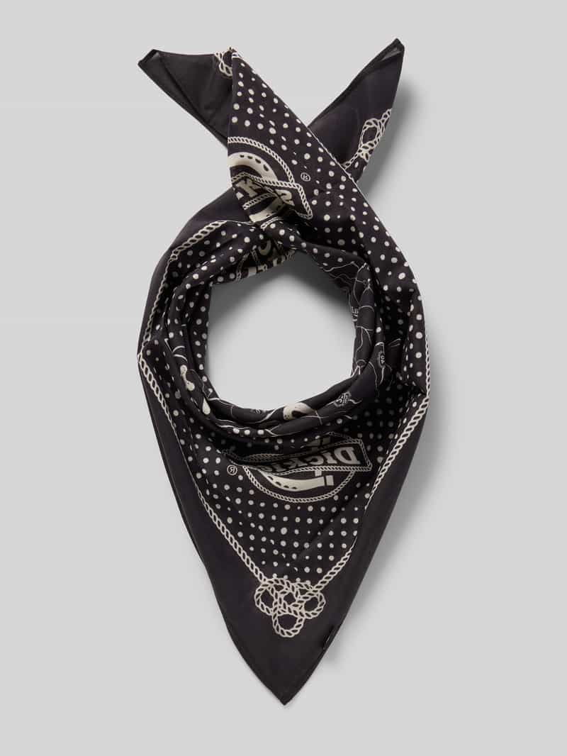 Chusta z detalem z logo model ‘SLAYDEN’