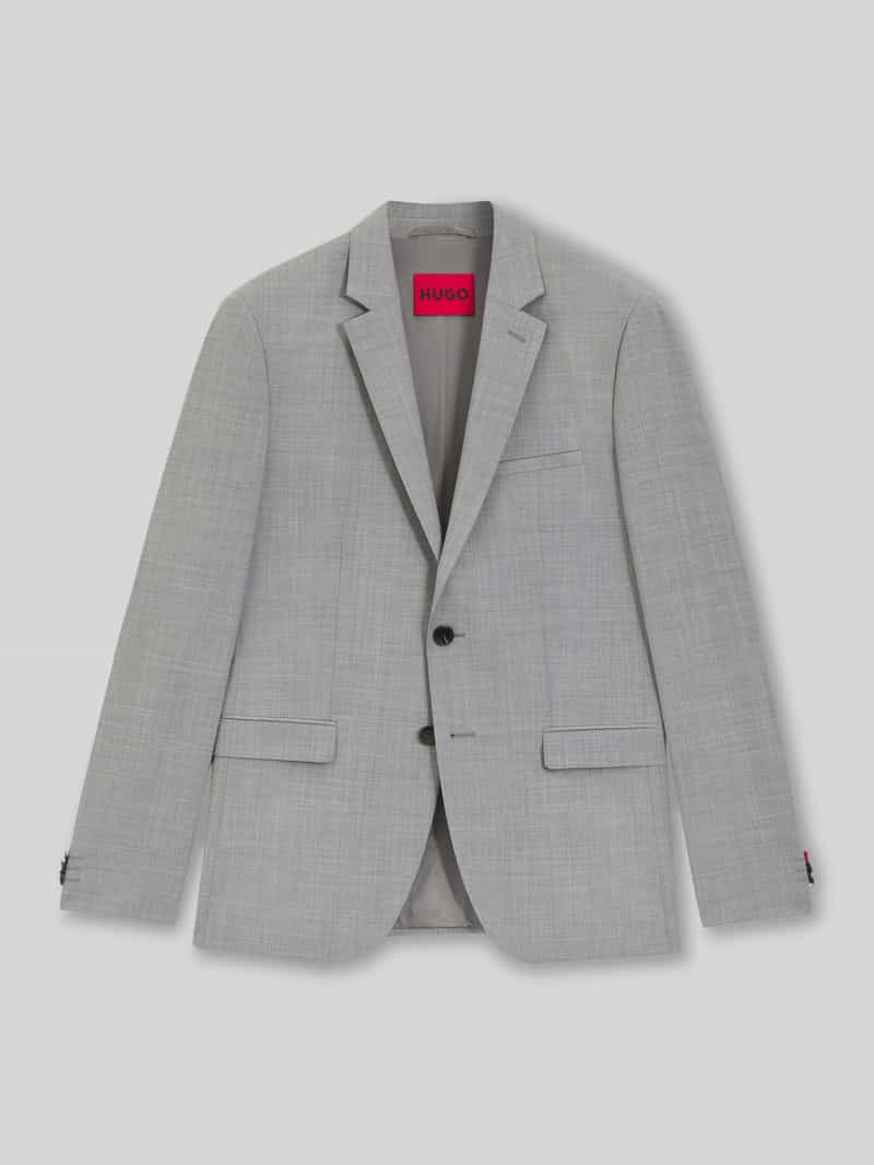Marynarka do garnituru o kroju slim fit z mieszanki wełny model ‘ARTI’