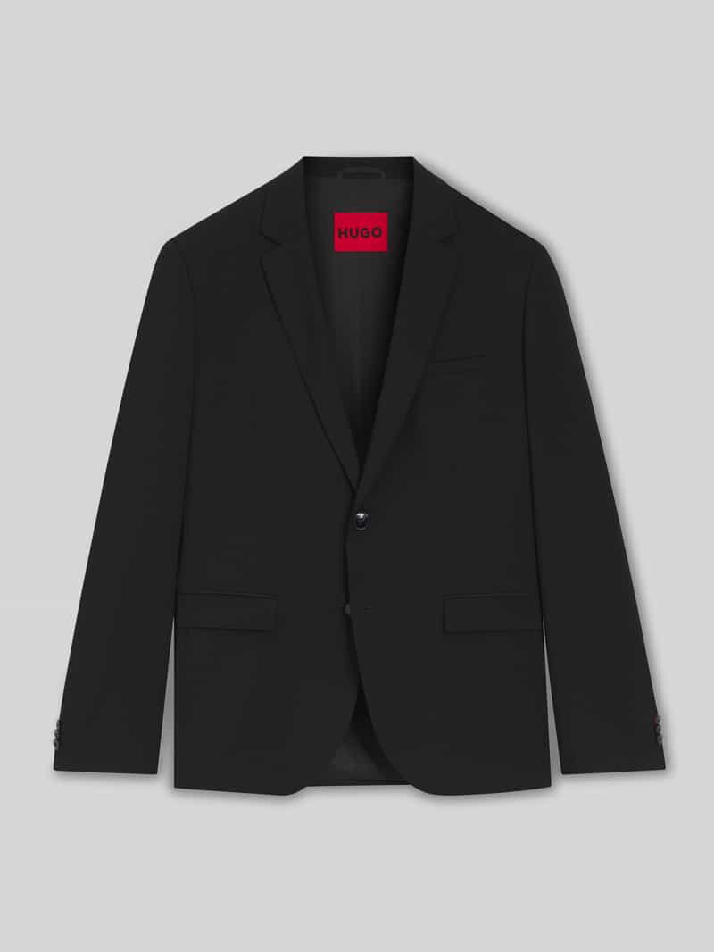 Marynarka do garnituru o kroju slim fit z mieszanki wełny model ‘ARTI’