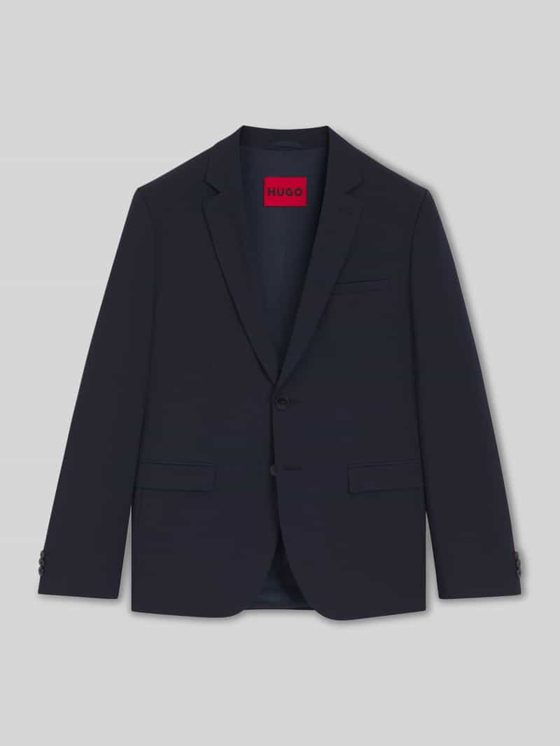 Marynarka do garnituru o kroju slim fit z mieszanki wełny model ‘ARTI’