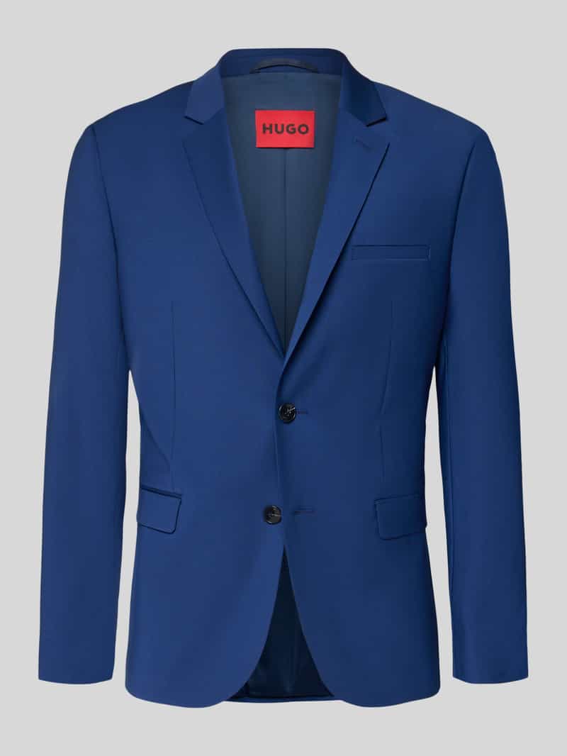 Marynarka do garnituru o kroju slim fit z mieszanki wełny model ‘ARTI’