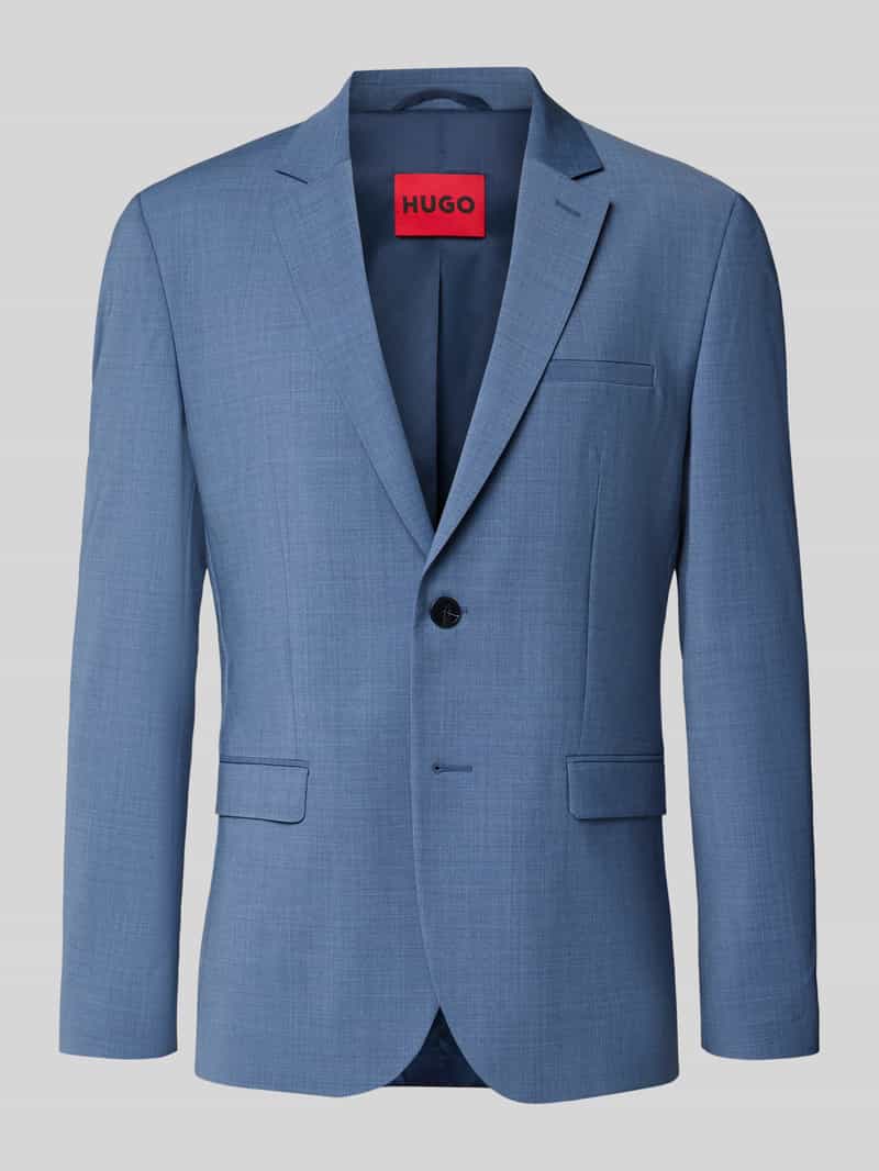 Marynarka do garnituru o kroju slim fit z mieszanki wełny model ‘ARTI’