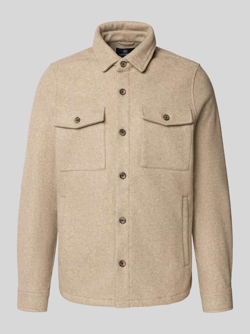 Kurtka koszulowa z listwą guzikową