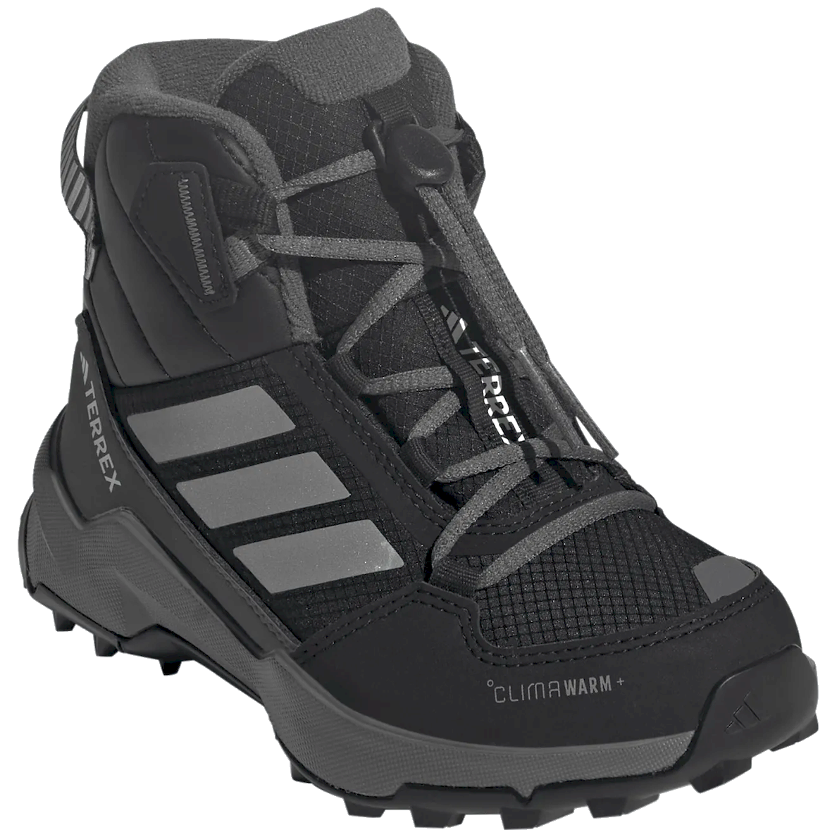 Buty dziecięce Adidas Terrex Ax4R Cw+ Mid K Rozmiar butów (UE): 30,5 / Kolor: czarny/szary