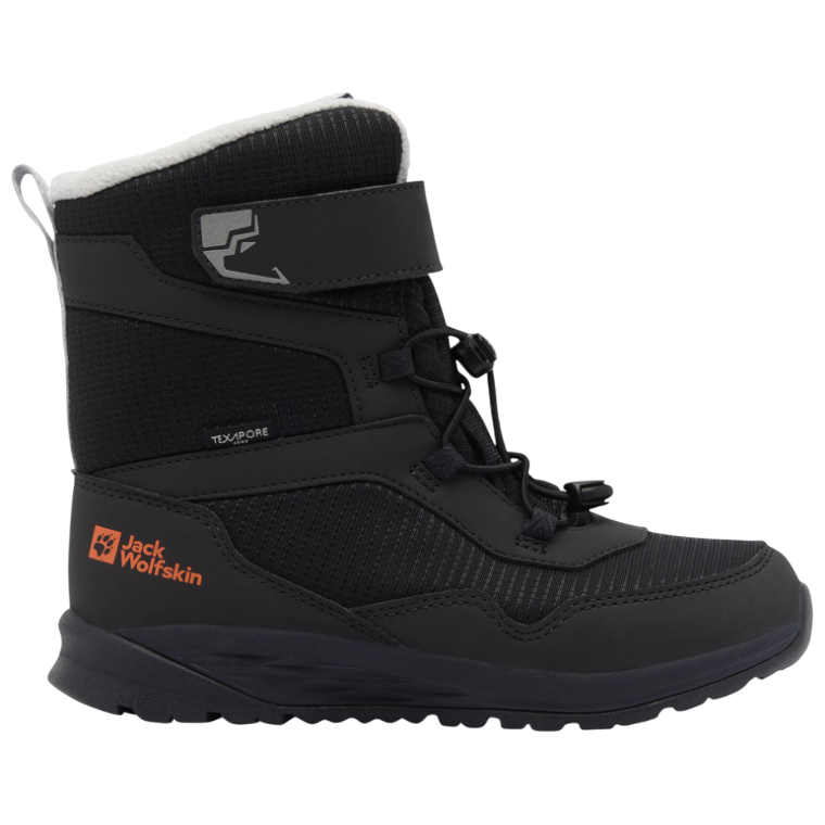 Dziecięce buty zimowe Jack Wolfskin Polar Bear-B Texapore High Vc K Rozmiar butów (UE): 33 / Kolor: czarny