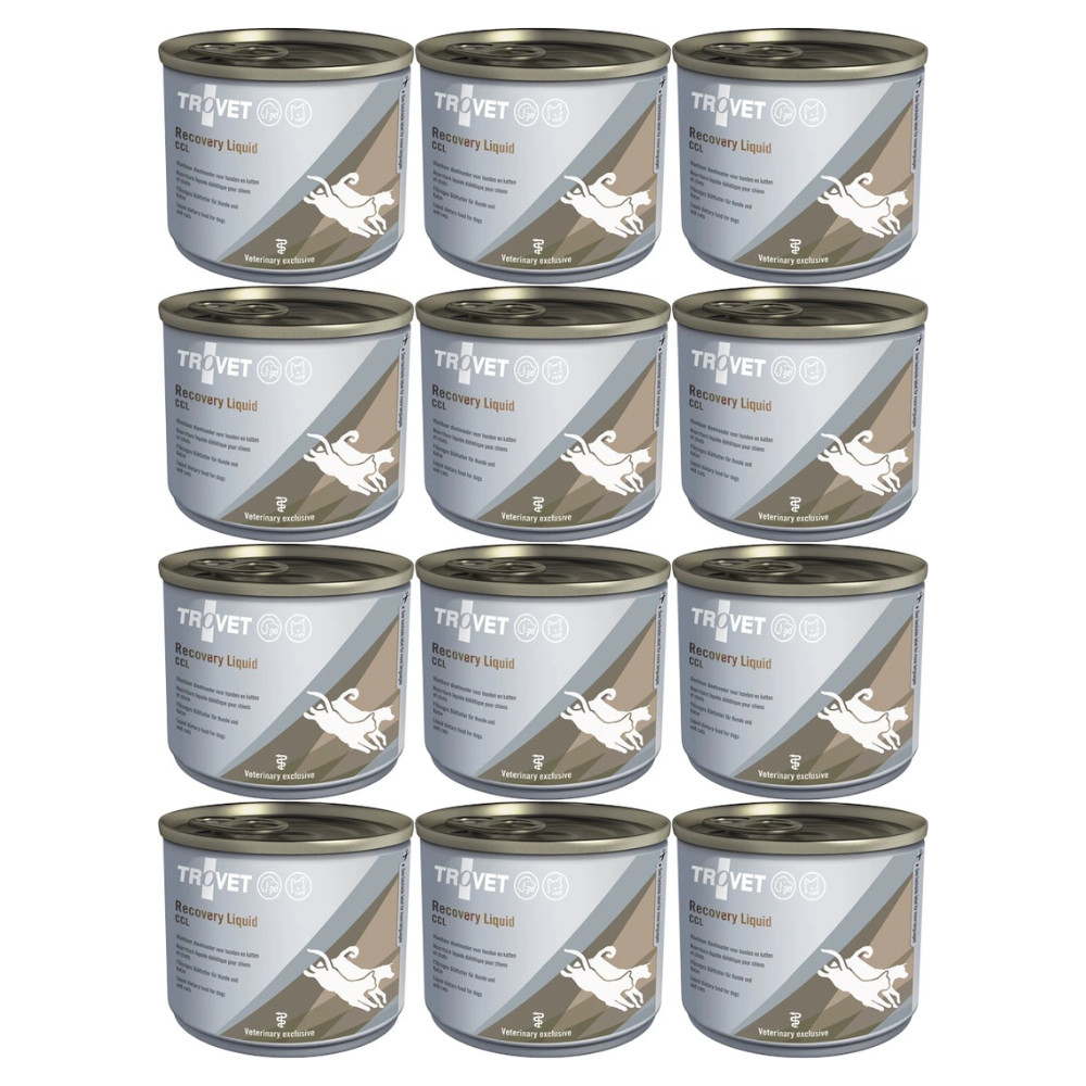 TROVET Recovery Liquid CCL - mokra karma dla psa i kota - 12x190g