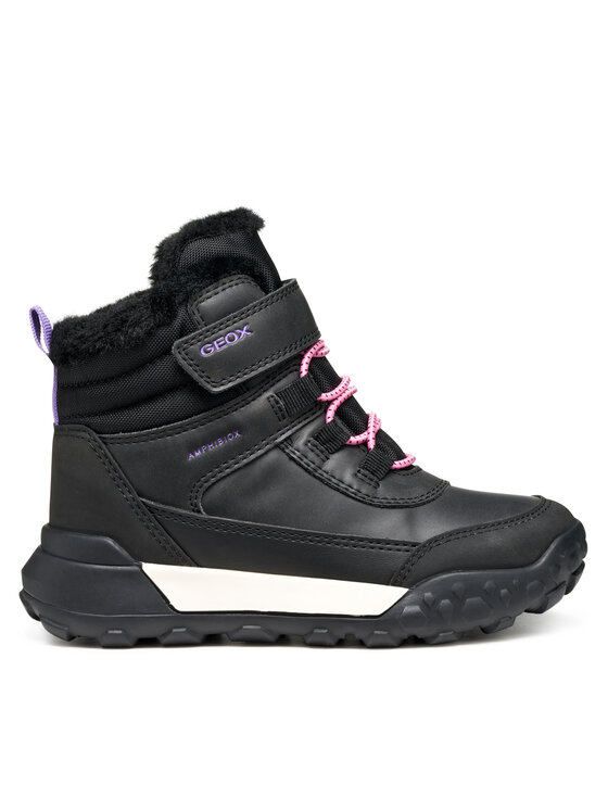 Geox Śniegowce J Trekkyup B Ab J46M7A 0MEMS C9266 S Czarny