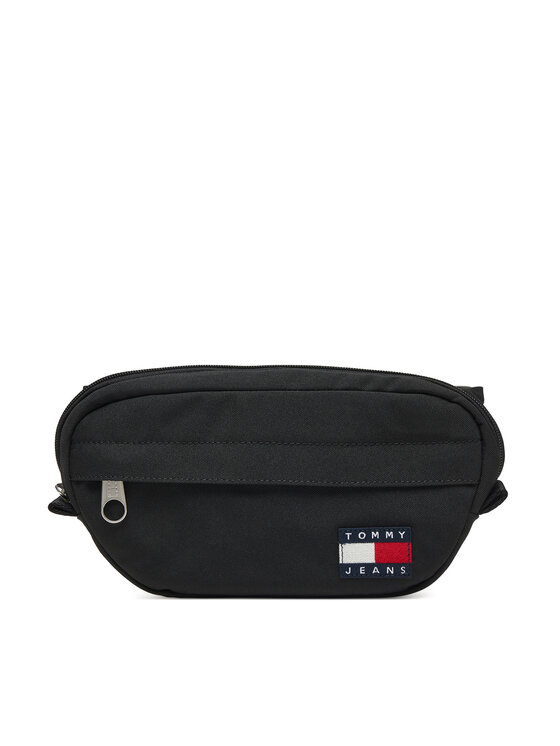 Tommy Jeans Saszetka nerka Tjm Ess Daily Bumbag AM0AM13701 Czarny