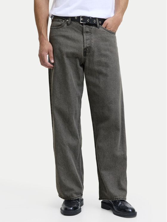 Jack&Jones Jeansy Dave Original 12290242 Szary Baggy Fit