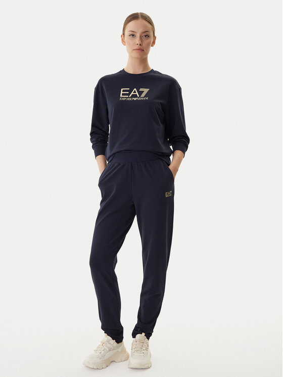 EA7 Emporio Armani Dres 7W000115 AF13135 MB235 Granatowy Regular Fit