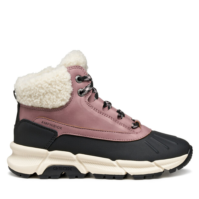 Śniegowce Geox J Flexyper Plus J56NGA 0ME50 C8049 S Różowy