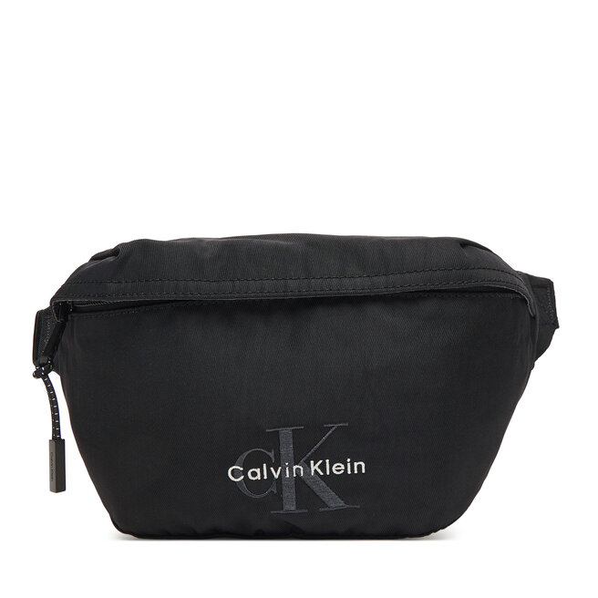Saszetka nerka Calvin Klein Bold Waistbag LV04D3116G Czarny