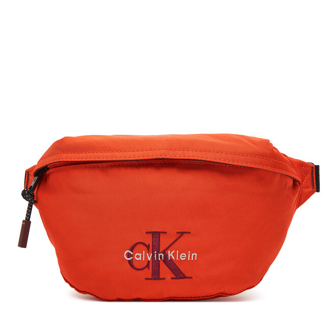 Saszetka nerka Calvin Klein Bold Waistbag LV04D3116G Pomarańczowy