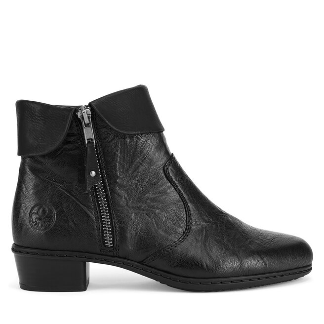 Botki Rieker Y07A8-01 Czarny