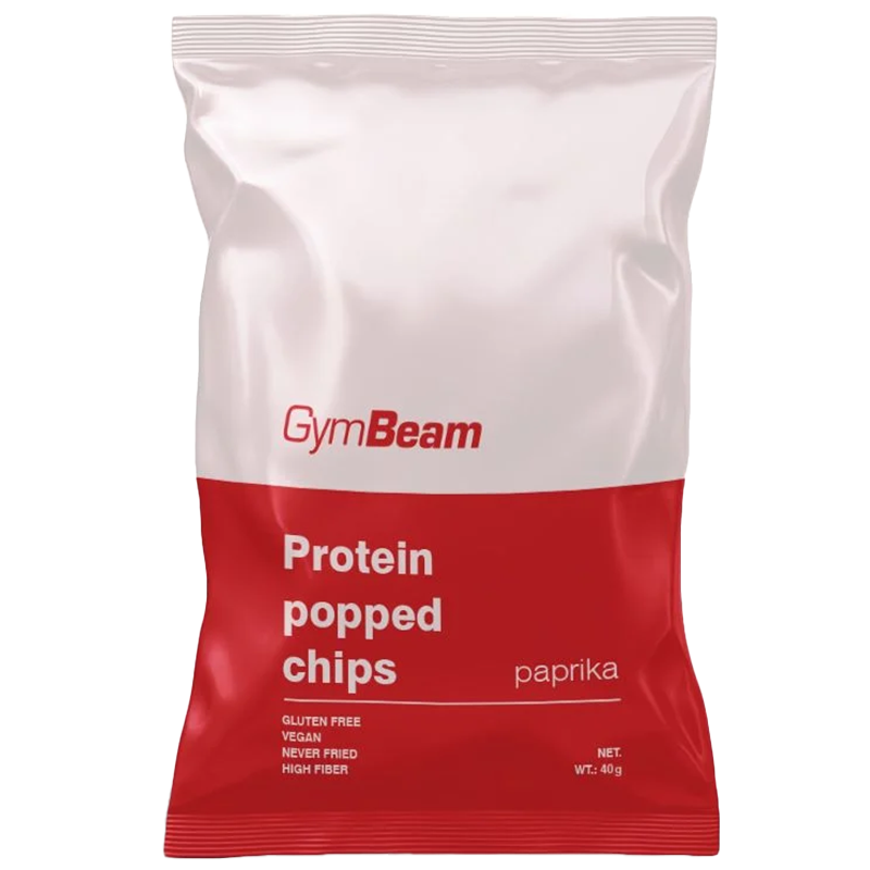 GymBeam, chipsy białkowe, papryka, 40 g