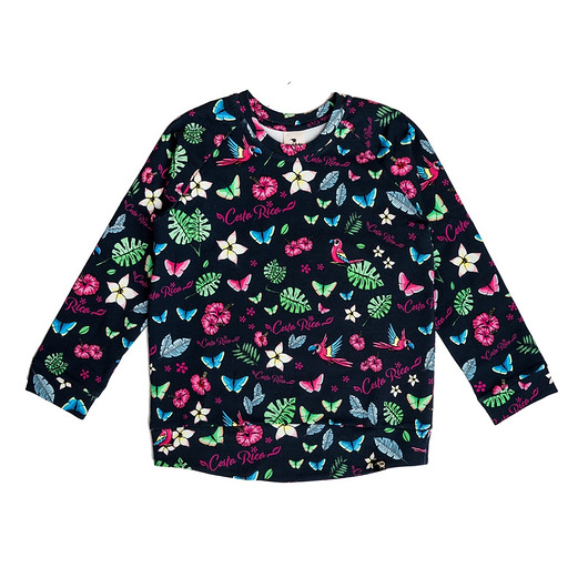 Bluza bez kaptura Costa Rica Granatowa