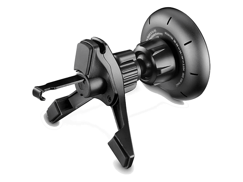 Uchwyt samochodowy z ładowarką indukcyjną HAMA Qi2 15W 201736 Czarny