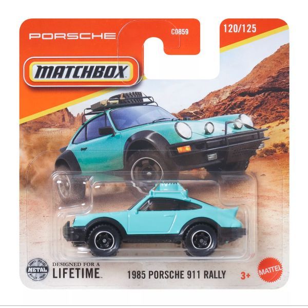 Matchbox: Model samochodu 1985 Porsche 911 Rally