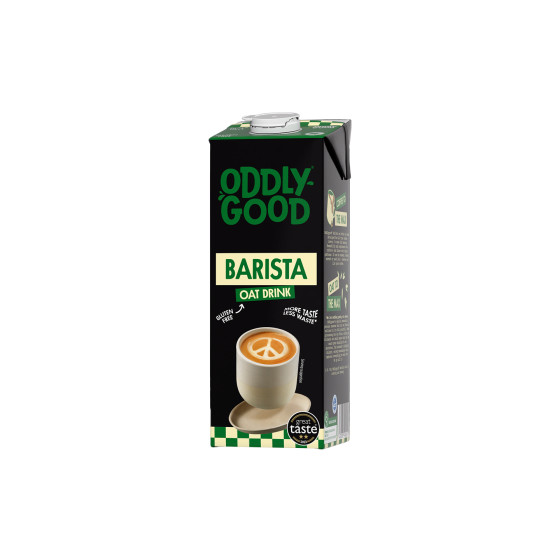 Napój owsiany do kawy Oddlygood® Barista, UHT, 1 l – bezglutenowy