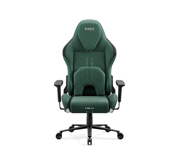 Diablo Chairs X.One Prime Normal Size Forest Green Gamingowy Do 140kg Tkanina Zielony