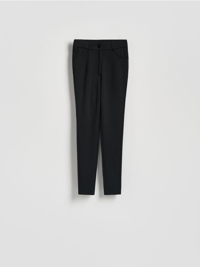 Reserved - Legginsy z wiskozą - czarny