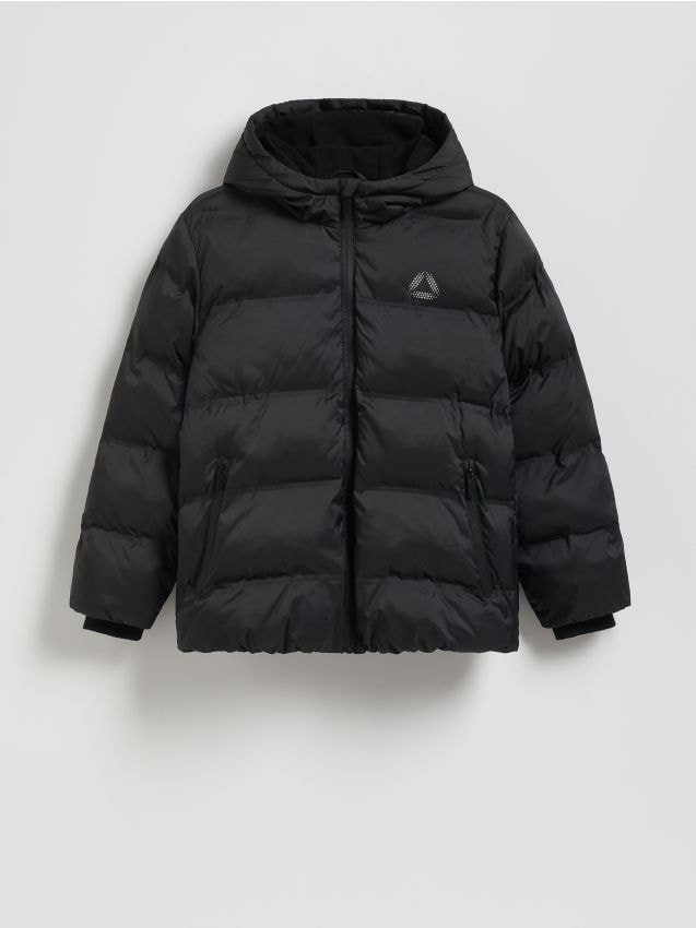 Reserved - Kurtka z kapturem - czarny