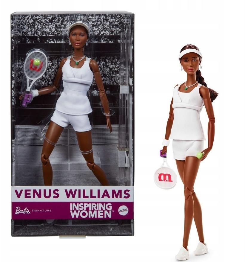 Barbie Venus Williams Inspiring Women - zabawka