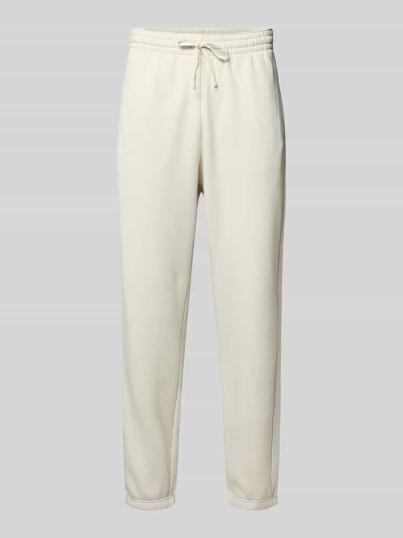 Spodnie dresowe z elastycznym ściągaczem