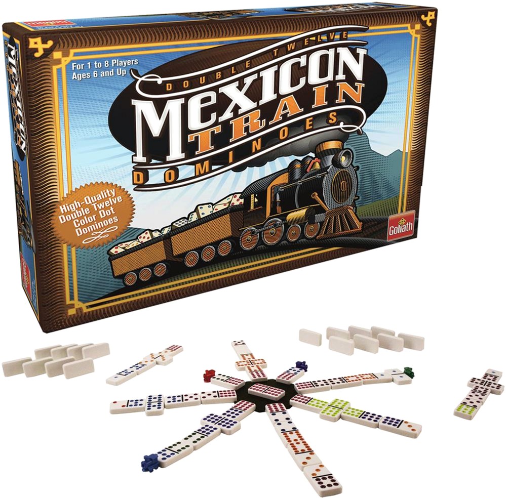 Gra planszowa Goliath Meksykańskie domino pociąg (8711808762282)