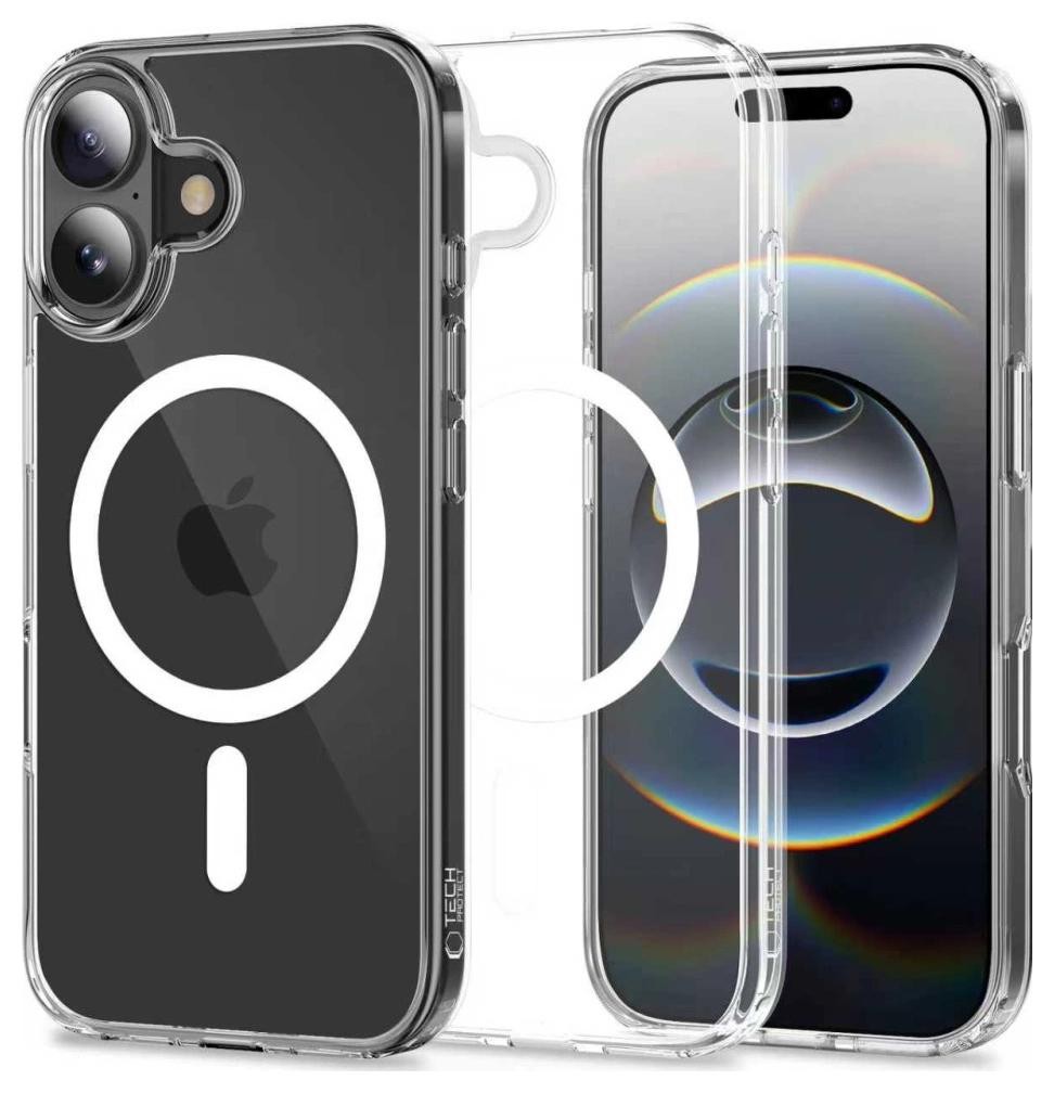 Tech-Protect Flexair Hybrid Magsafe iPhone 17 clear