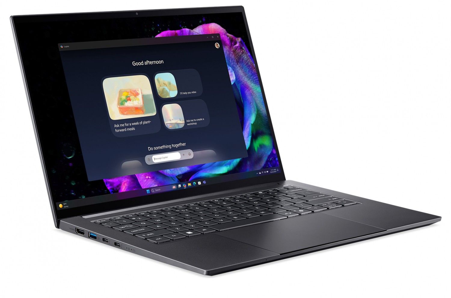 Acer Swift X14 - Ultra 7 255H 14'' OLED Dotyk 32GB 1TB Win11 RTX 5060