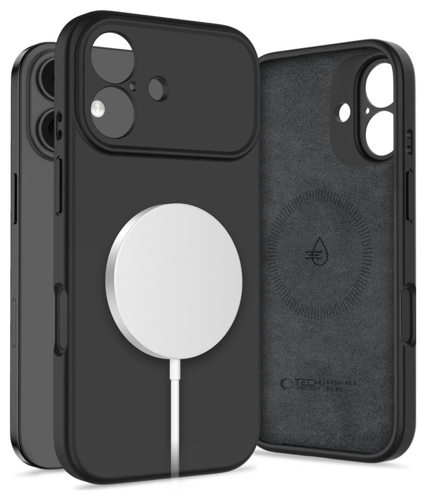 Tech-Protect Silicone Magsafe iPhone 17 black