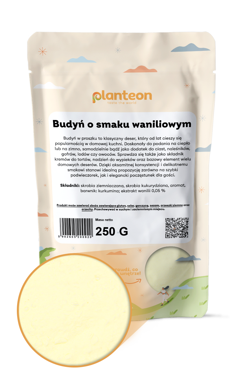 Budyń o smaku waniliowym 250g