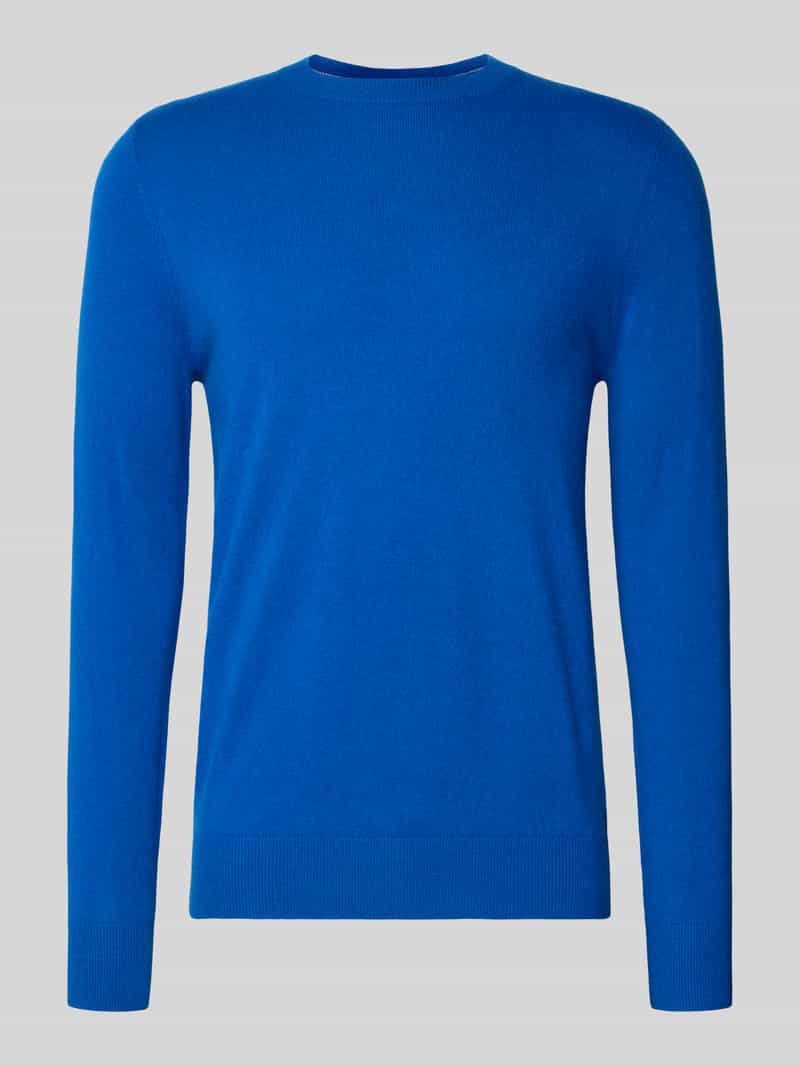 Sweter z dzianiny z mieszanki wełny i kaszmiru