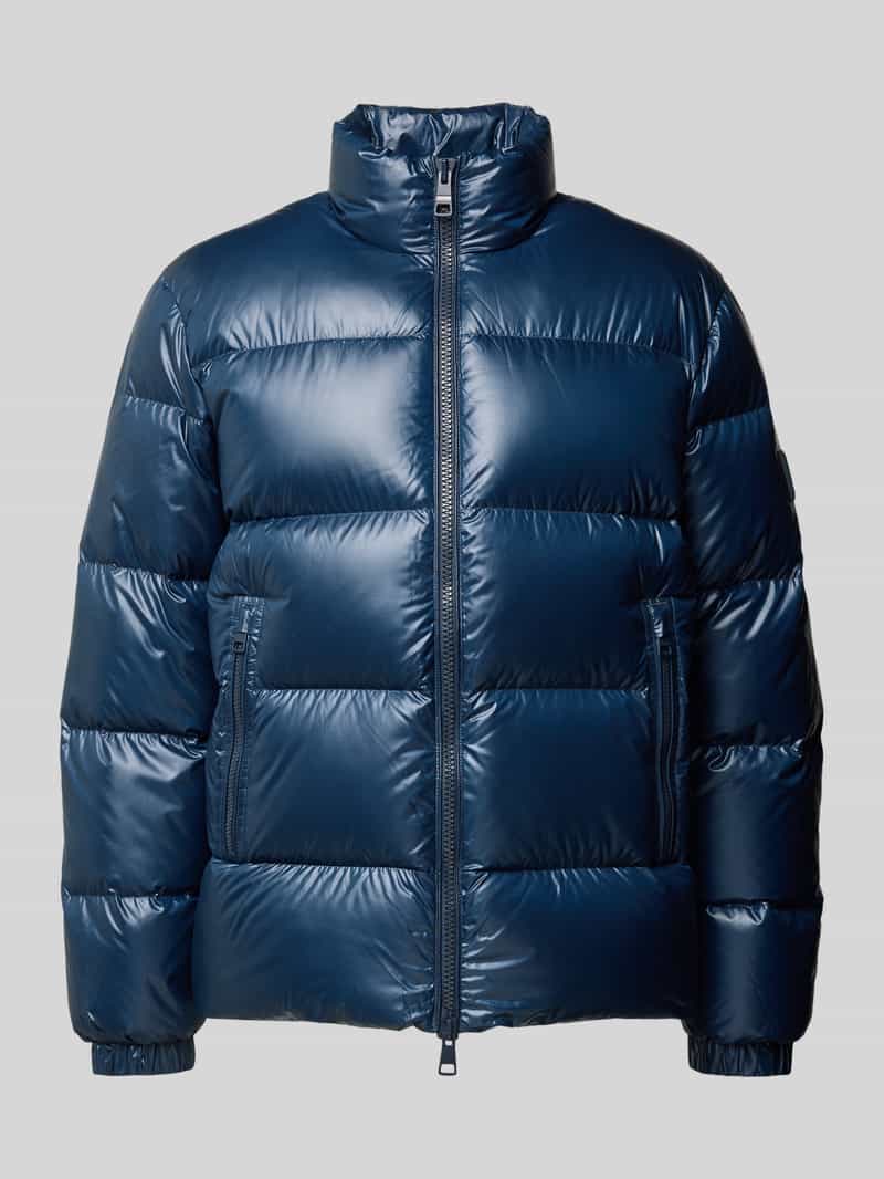 Kurtka puchowa o kroju regular fit z pikowaniem