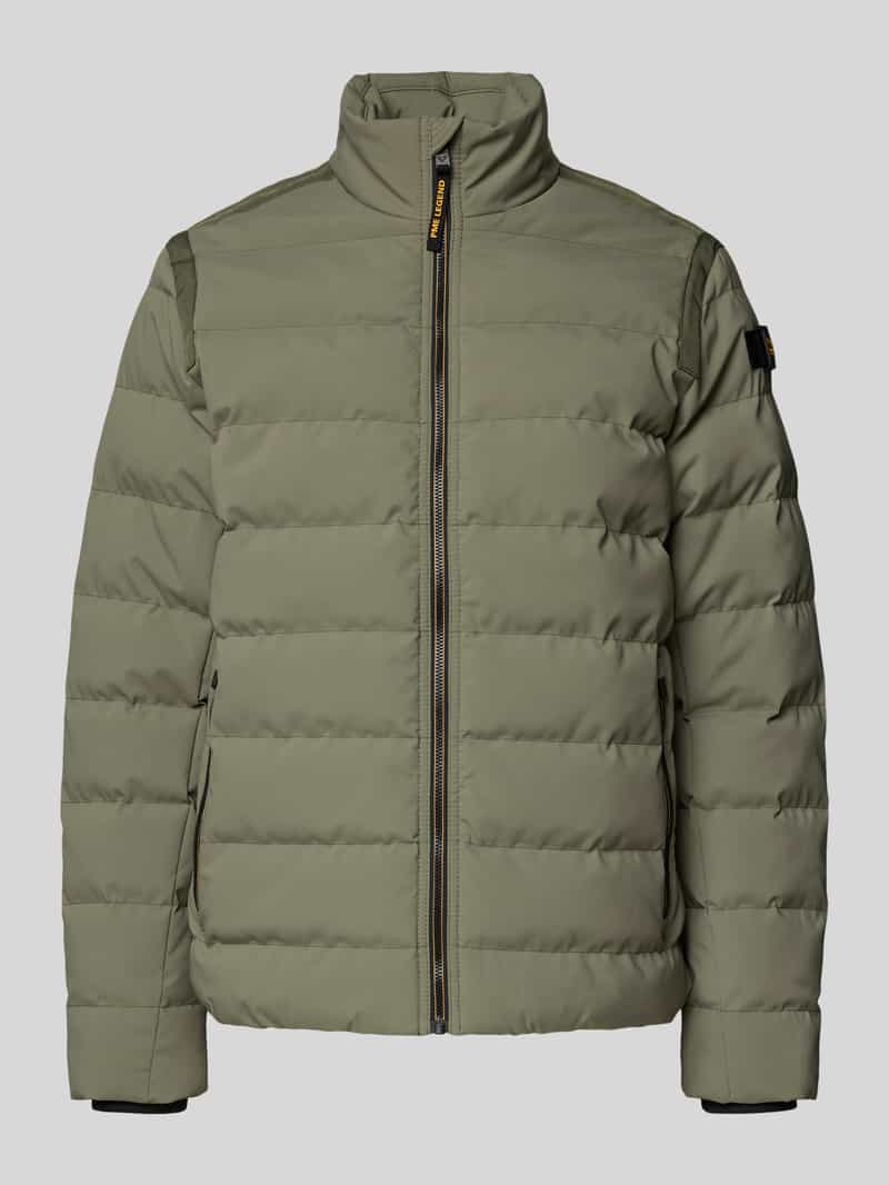 Kurtka pikowana z zapięciem na zamek błyskawiczny model ‘FREIGHTYET’