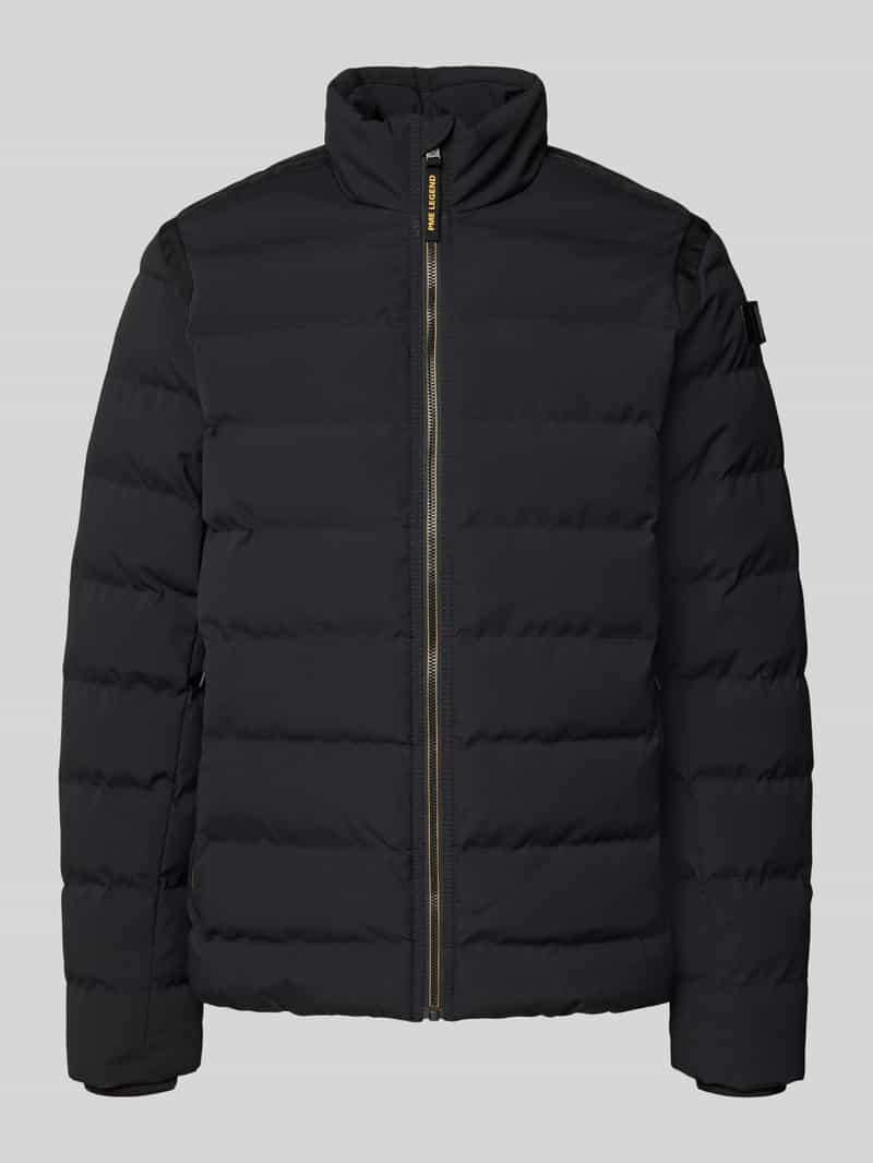 Kurtka pikowana z zapięciem na zamek błyskawiczny model ‘FREIGHTYET’