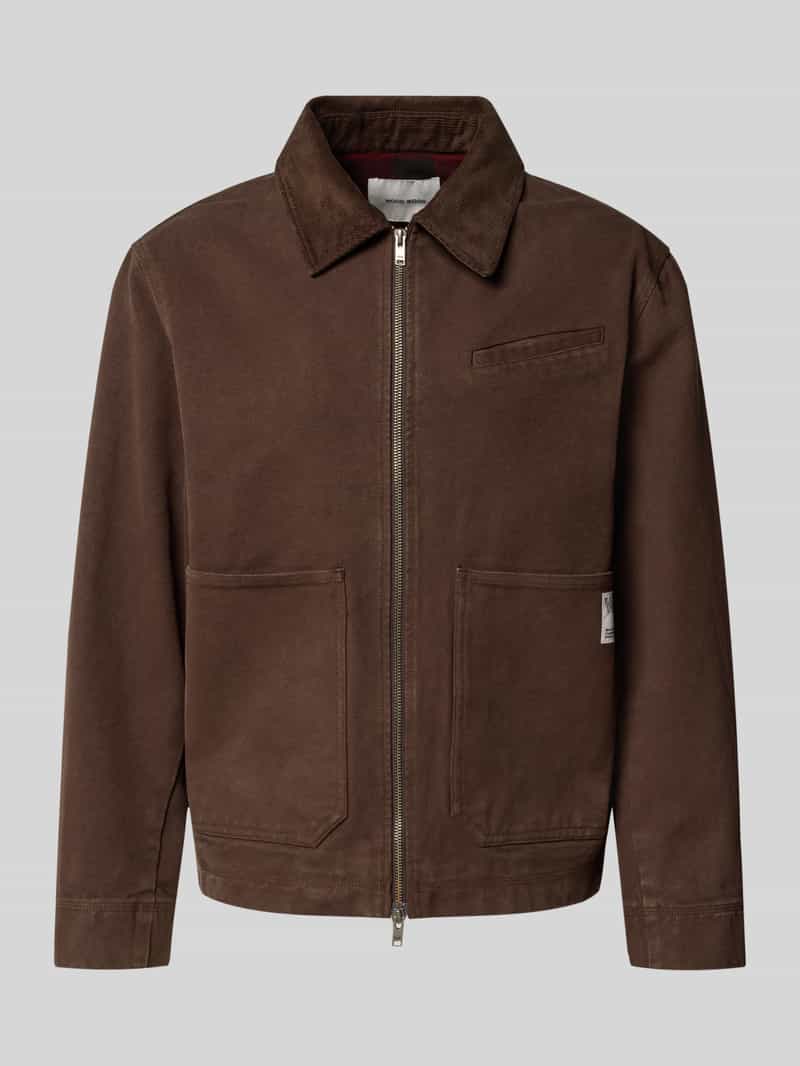 Kurtka z zamkiem błyskawicznym dwustronnym