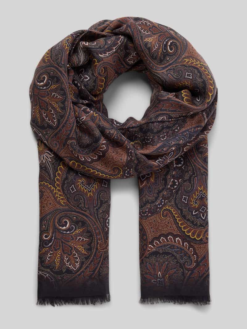 Szal we wzór paisley