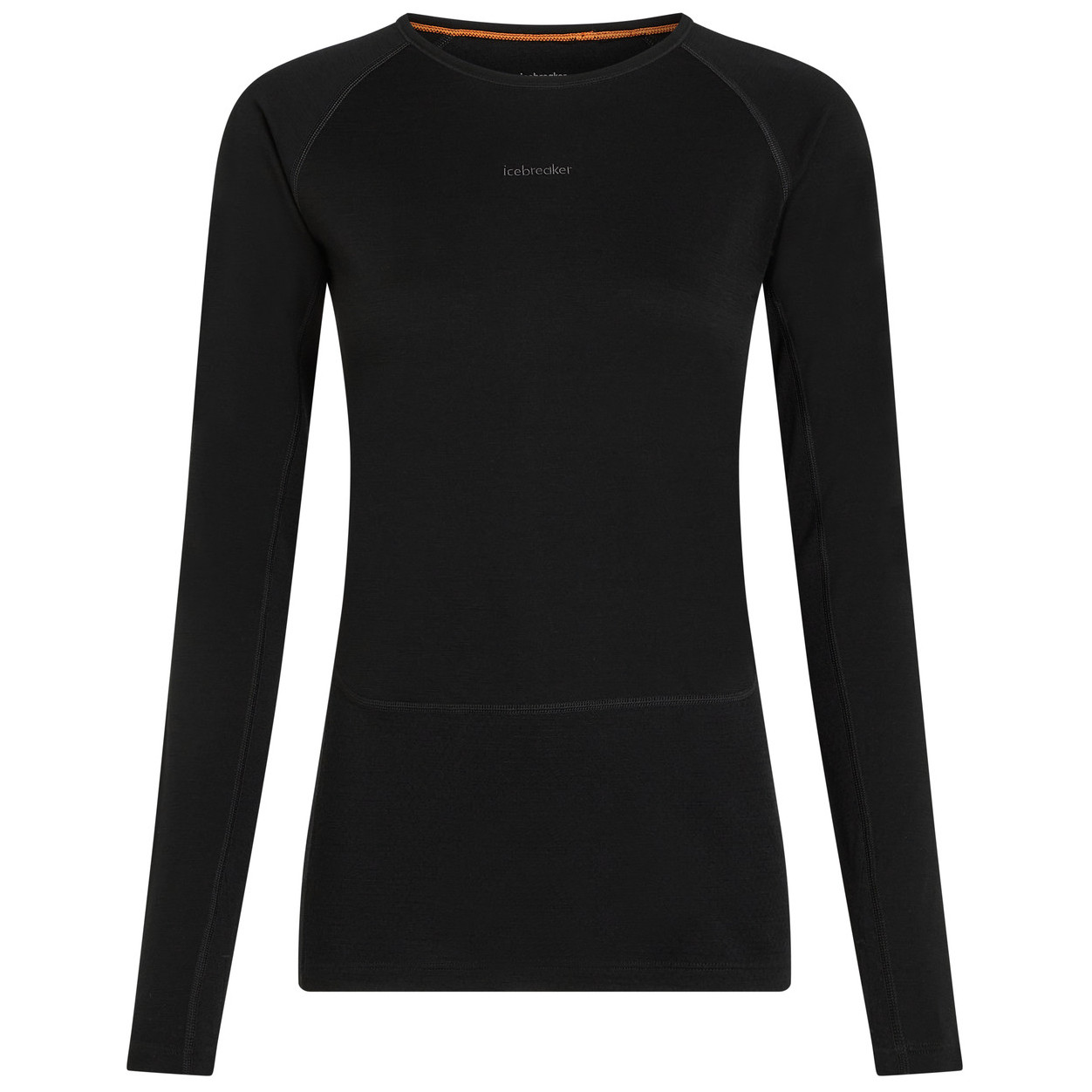 Damska koszulka Icebreaker Women Merino 200 ZoneKnit LS Crewe Rozmiar: L / Kolor: czarny